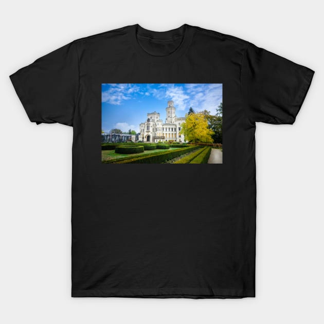 HLUBOKA NAD VLTAVOU CASTLE IN CZECH REPUBLIC T-Shirt by mitzobs